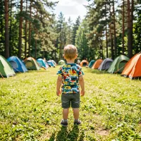 Купить готовый сайт Детский лагерь в Санкт-Петербурге - посмотреть и заказать, недорогой шаблон сайта, цена 